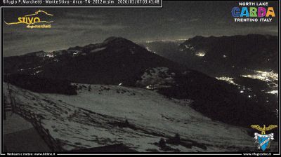 immagine della webcam nei dintorni di Monte Bondone: webcam Ronzo-Chienis