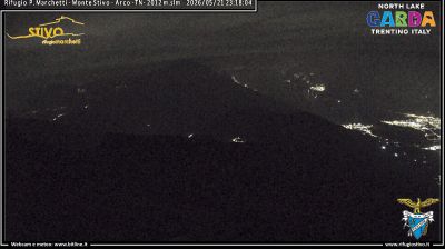 immagine della webcam nei dintorni di Monte Bondone: webcam Ronzo-Chienis