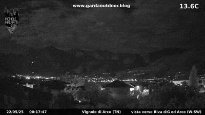 immagine della webcam nei dintorni di Sella Giudicarie: webcam Arco