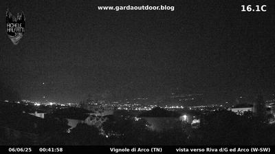 immagine della webcam nei dintorni di Calliano: webcam Arco