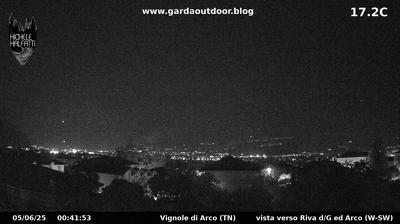 immagine della webcam nei dintorni di Tione di Trento: webcam Arco
