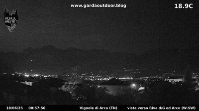 immagine della webcam nei dintorni di Ledro: webcam Arco