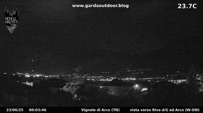 immagine della webcam nei dintorni di Stenico: webcam Arco