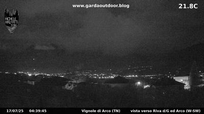 immagine della webcam nei dintorni di Roncone: webcam Arco