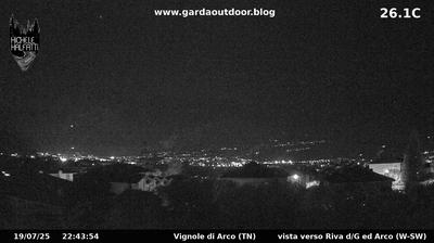 immagine della webcam nei dintorni di Fiavè: webcam Arco
