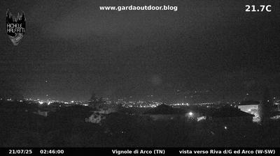 immagine della webcam nei dintorni di Fiavè: webcam Arco