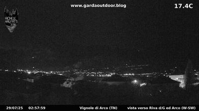 immagine della webcam nei dintorni di Zuclo: webcam Arco