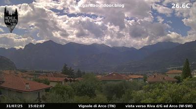 immagine della webcam nei dintorni di Tiarno di Sopra: webcam Arco