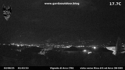 immagine della webcam nei dintorni di Dro: webcam Arco