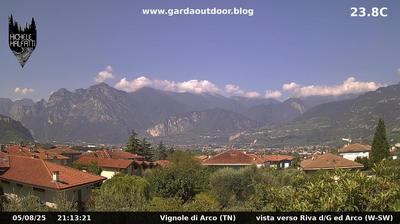 immagine della webcam nei dintorni di Bezzecca: webcam Arco