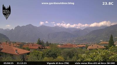 immagine della webcam nei dintorni di Roncone: webcam Arco