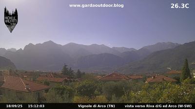 immagine della webcam nei dintorni di Monte Bondone: webcam Arco