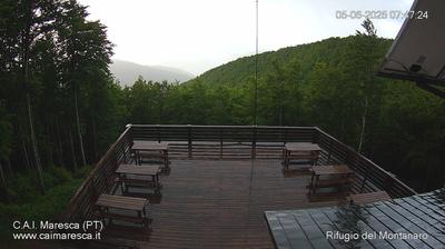 Preview delle webcam di San Marcello Piteglio › Sud: Pedata del Diavolo