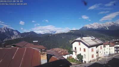 immagine della webcam nei dintorni di Campolongo di Cadore: webcam Santo Stefano di Cadore