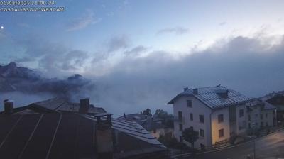 immagine della webcam nei dintorni di Monte Zoncolan: webcam Santo Stefano di Cadore