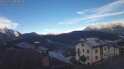 immagine della webcam nei dintorni di Monte Elmo: webcam Santo Stefano di Cadore