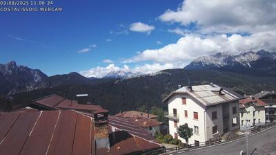 immagine della webcam nei dintorni di Monte Zoncolan: webcam Santo Stefano di Cadore