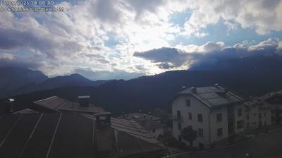 immagine della webcam nei dintorni di Domegge di Cadore: webcam Santo Stefano di Cadore