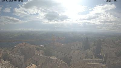 immagine della webcam nei dintorni di Appignano: webcam Cingoli