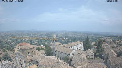 immagine della webcam nei dintorni di Jesi: webcam Cingoli