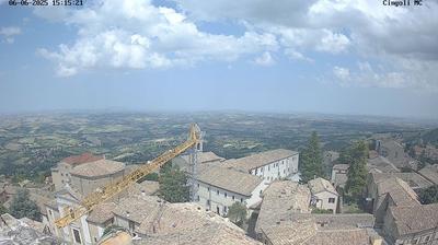 immagine della webcam nei dintorni di Macerata: webcam Cingoli