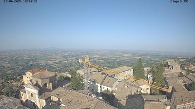 immagine della webcam nei dintorni di Ancona: webcam Cingoli