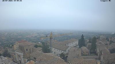 immagine della webcam nei dintorni di Jesi: webcam Cingoli