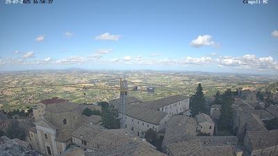 immagine della webcam nei dintorni di Castelfidardo: webcam Cingoli