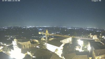 immagine della webcam nei dintorni di Castelfidardo: webcam Cingoli