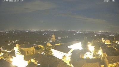 immagine della webcam nei dintorni di Fabriano: webcam Cingoli