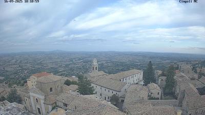 immagine della webcam nei dintorni di Ancona: webcam Cingoli
