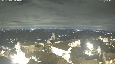 immagine della webcam nei dintorni di Camerano: webcam Cingoli
