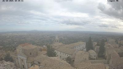 immagine della webcam nei dintorni di Ostra Vetere: webcam Cingoli