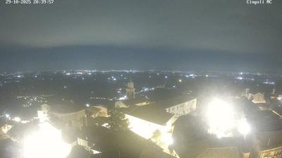 immagine della webcam nei dintorni di Jesi: webcam Cingoli