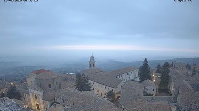 immagine della webcam nei dintorni di Fabriano: webcam Cingoli