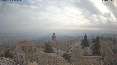 immagine della webcam nei dintorni di San Severino Marche: webcam Cingoli