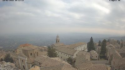 immagine della webcam nei dintorni di San Severino Marche: webcam Cingoli