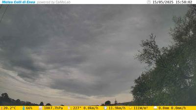 immagine della webcam nei dintorni di Castel di Leva: webcam Pomezia