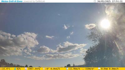 immagine della webcam nei dintorni di Roma Giuliano-Dalmata: webcam Pomezia