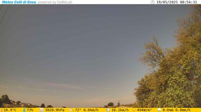 immagine della webcam nei dintorni di Roma Castro Pretorio: webcam Pomezia