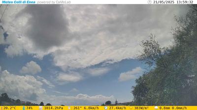 immagine della webcam nei dintorni di Capannelle: webcam Pomezia