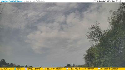 immagine della webcam nei dintorni di Ariccia: webcam Pomezia
