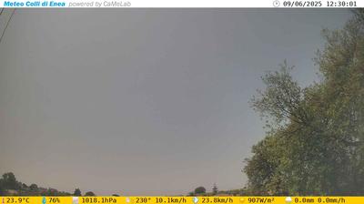 immagine della webcam nei dintorni di Roma Tuscolano: webcam Pomezia
