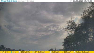 immagine della webcam nei dintorni di Castel Gandolfo: webcam Pomezia