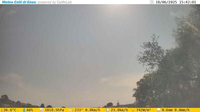 immagine della webcam nei dintorni di Rocca di Papa: webcam Pomezia