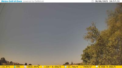 immagine della webcam nei dintorni di Rocca di Papa: webcam Pomezia