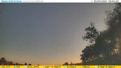 immagine della webcam nei dintorni di Tor Vergata: webcam Pomezia
