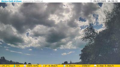immagine della webcam nei dintorni di Roma Nomentano: webcam Pomezia