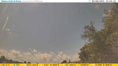 immagine della webcam nei dintorni di Roma Appio Latino: webcam Pomezia