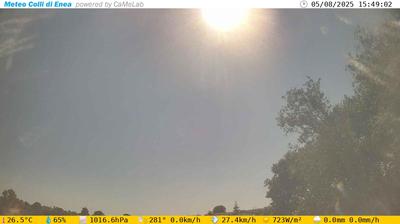 immagine della webcam nei dintorni di Castel di Decima: webcam Pomezia